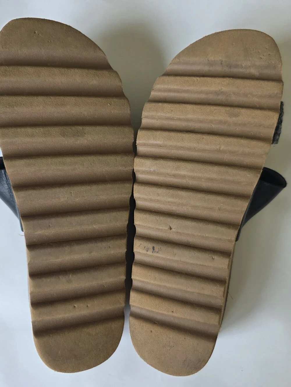 Reef Black Slide Sandals